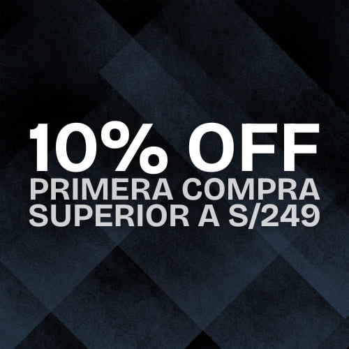 Beneficio Alamo Members: 10% OFF en tu primera compra (Descuento automático del 10% en tu primera compra superior a 249 soles).
